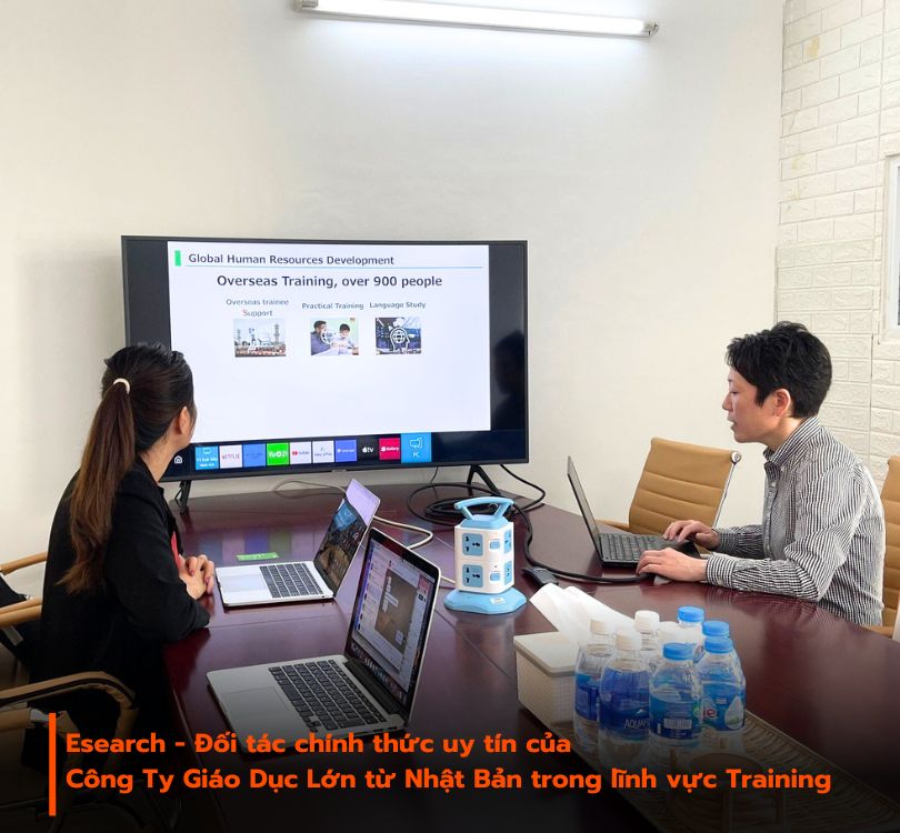 Esearch, kênh tìm kiếm trường học, mầm non, tiểu học, HCM, MARKETING, Training, Hỗ trợ Training, Giáo dục, Nhật Bản, công ty Nhật Bản