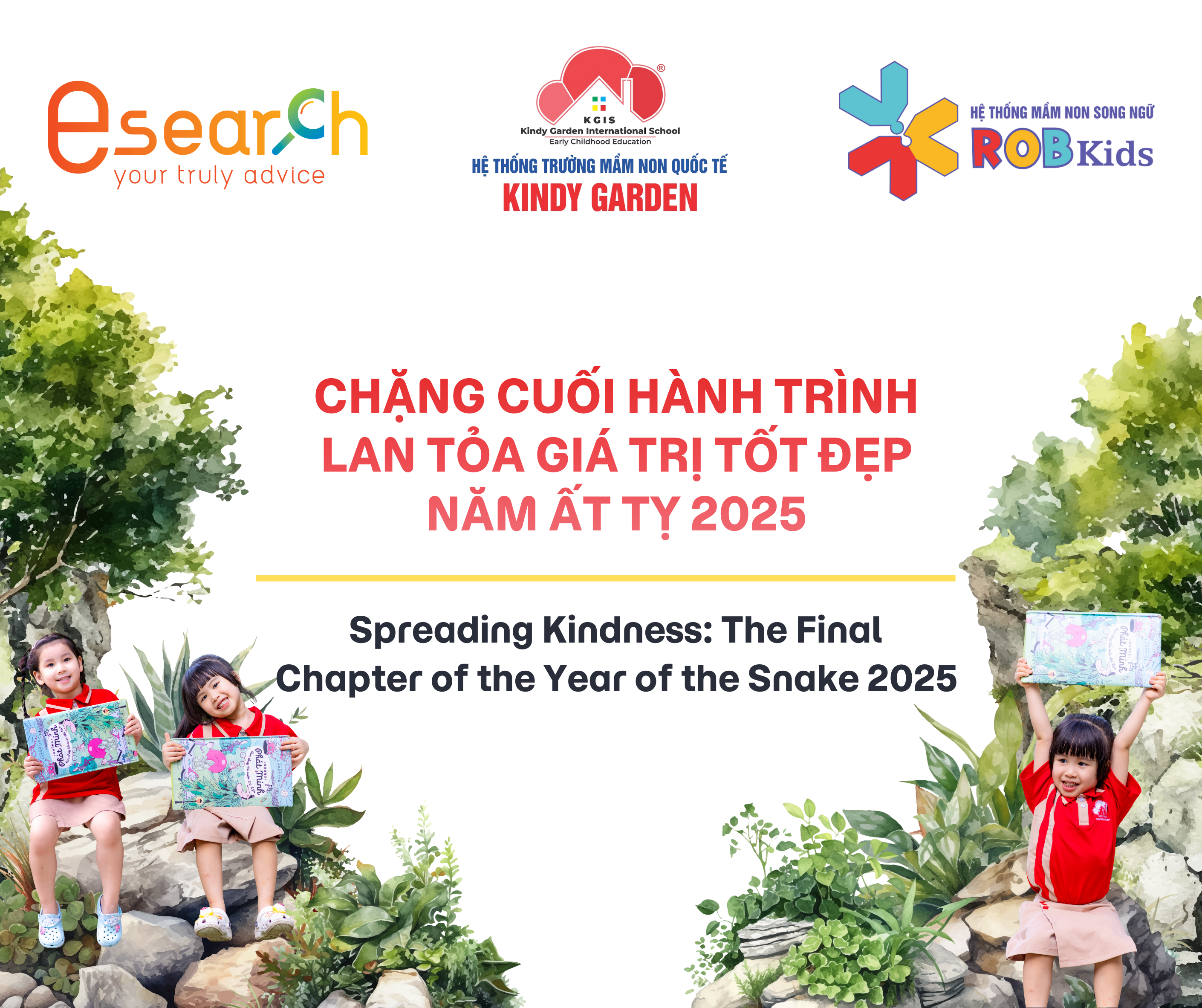 Esearch, KGIS, ROB Kids, đào tạo nội bộ, lan tỏa giá trị tốt đẹp, mầm non quốc tế, mầm non song ngữ, môi trường giáo dục hạnh phúc, kỹ năng sư phạm, tìm kiếm trường học