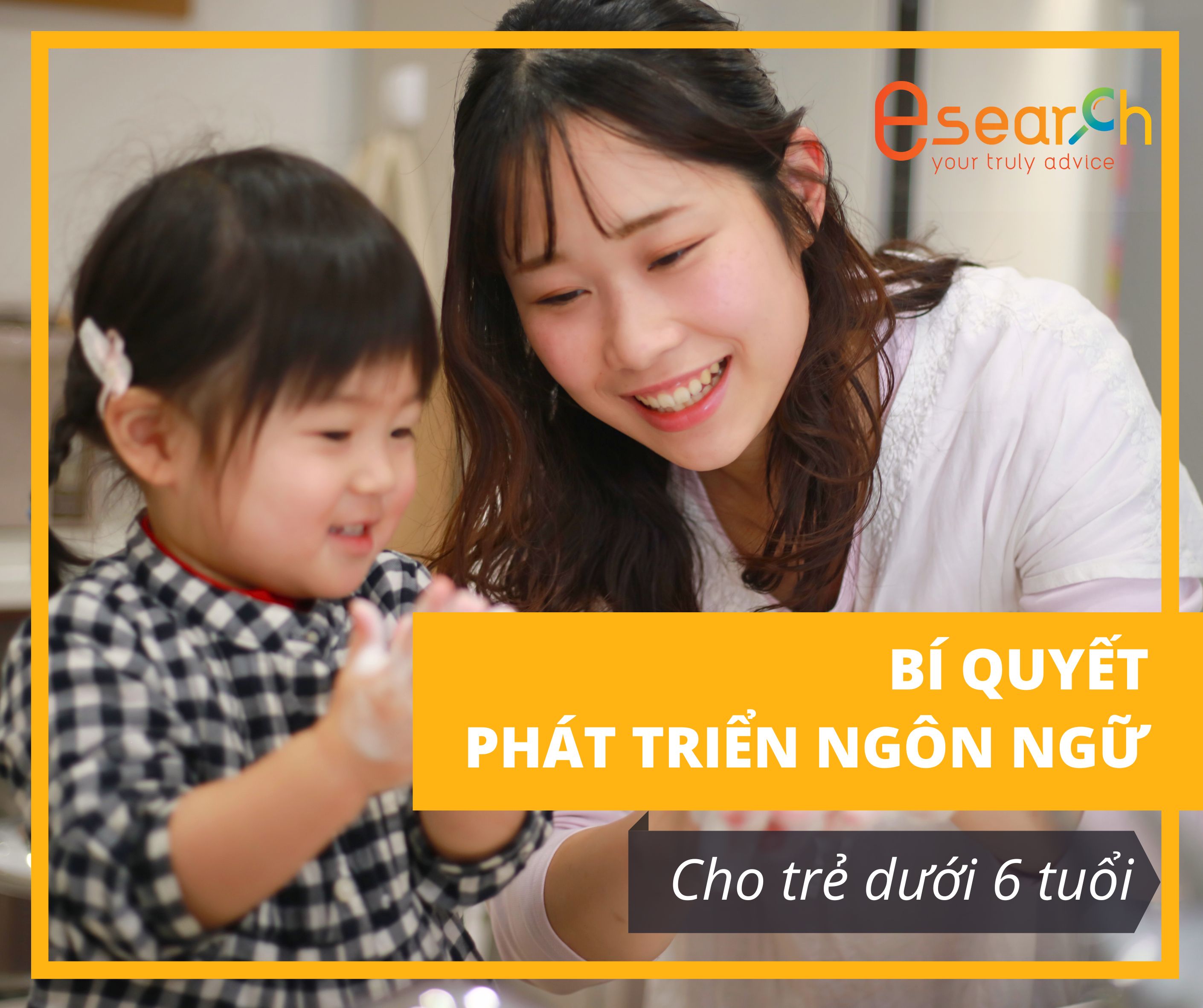 Bí quyết phát triển ngôn ngữ cho trẻ dưới 6 tuổi