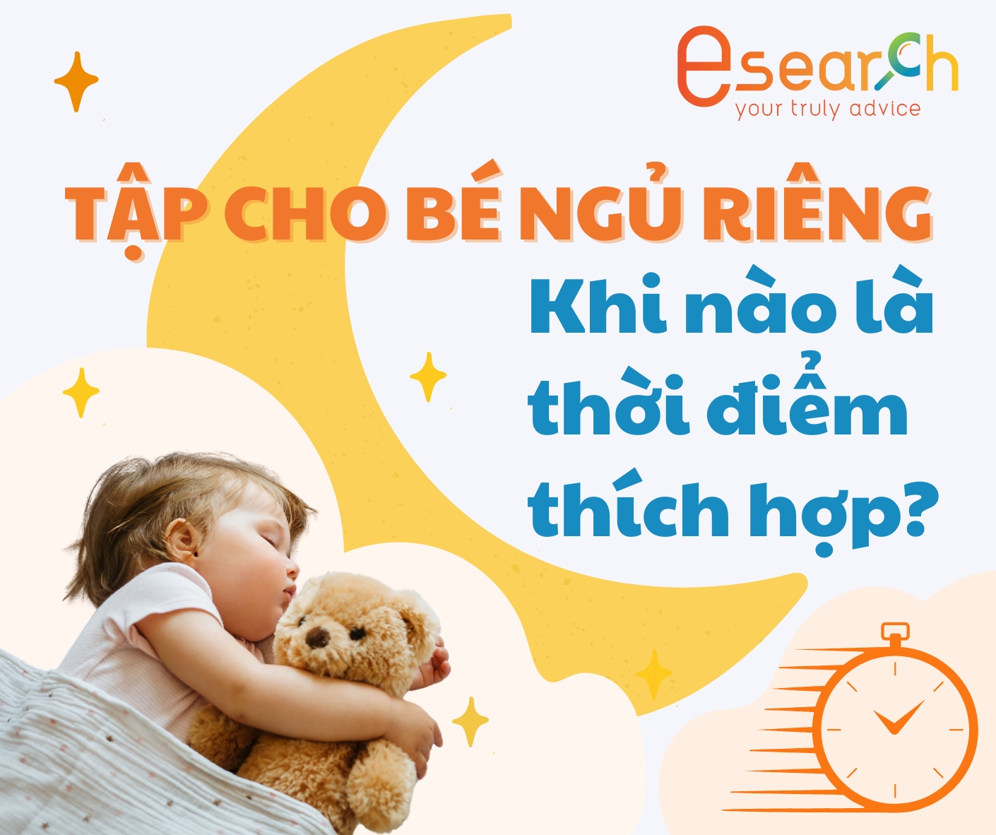 esearch, trẻ em, ngủ riêng, thói quen tốt, thời điểm, rèn luyện