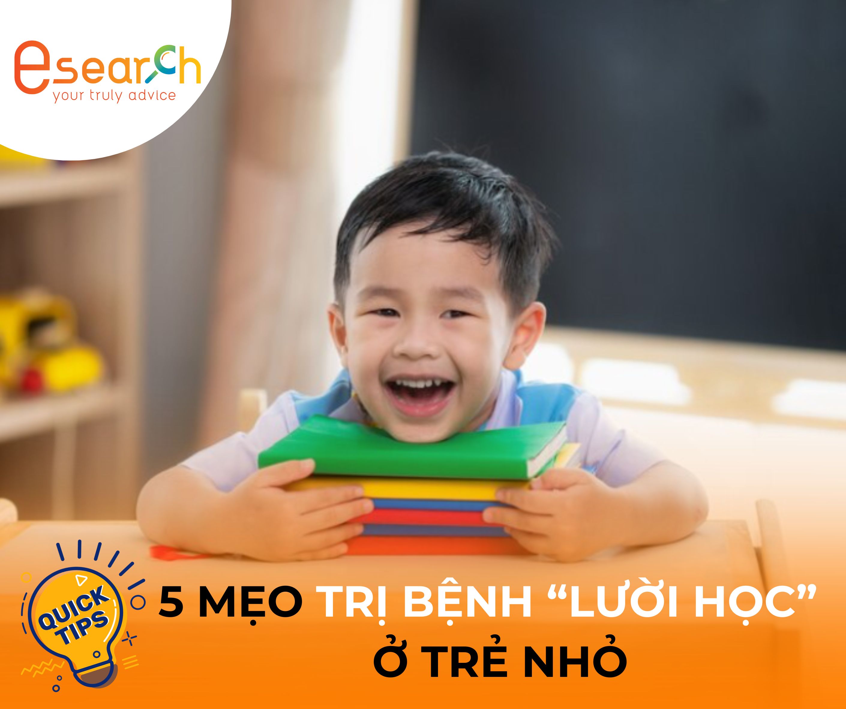 Mẹo trị bệnh lười học ở trẻ nhỏ