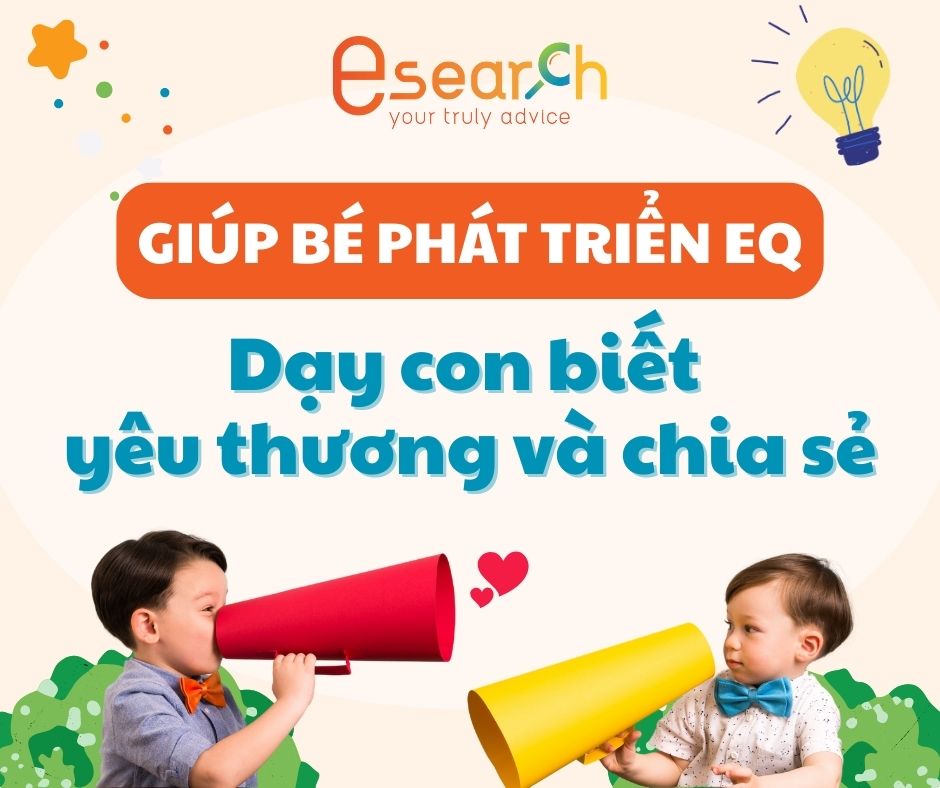 esearch, trẻ em, giáo dục mầm non, nuoidaytre, phát triển EQ, giáo dục cảm xúc