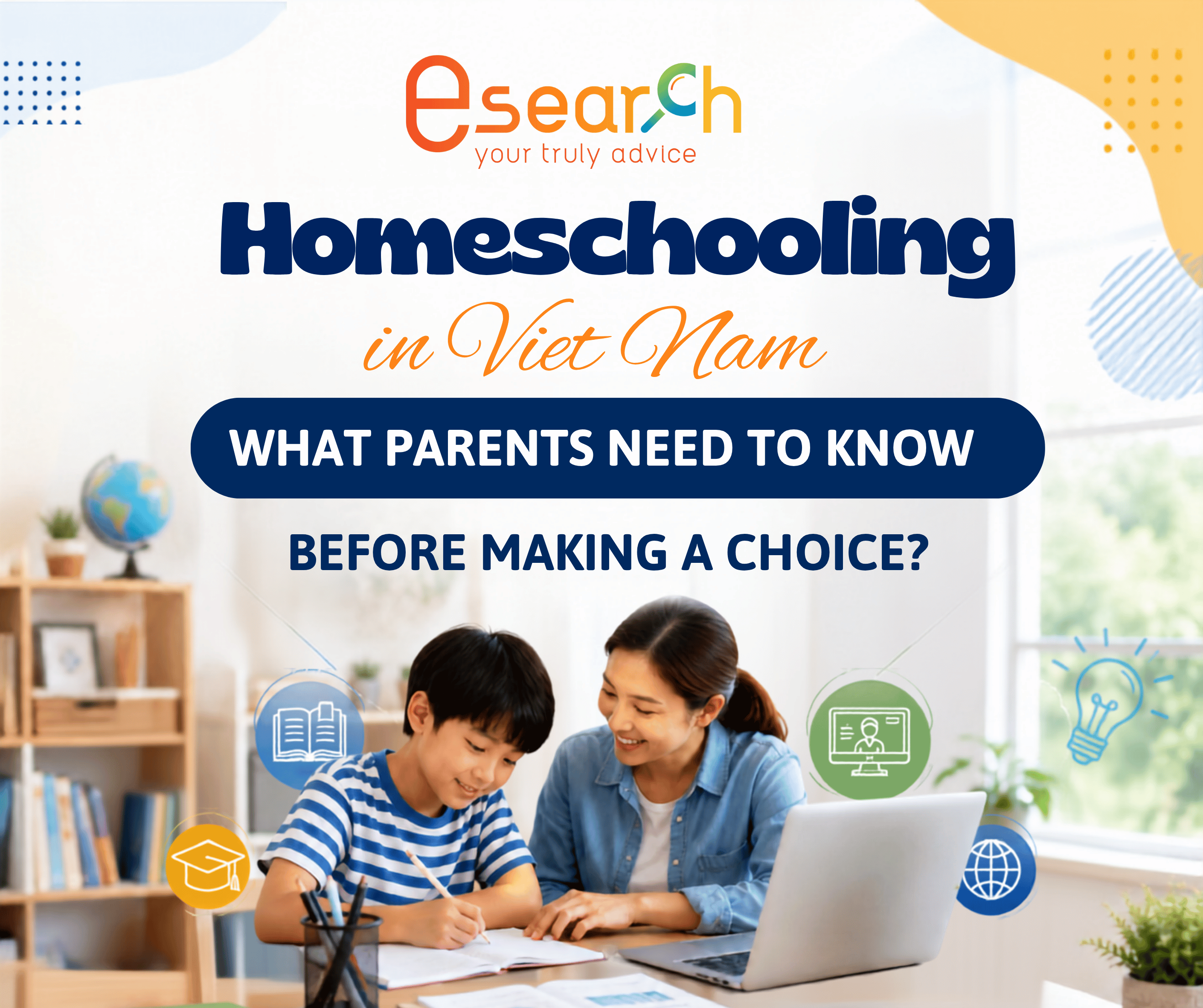 esearch, tìm kiếm trường học, homeschooling, giáo dục tại nhà, giáo dục Việt Nam