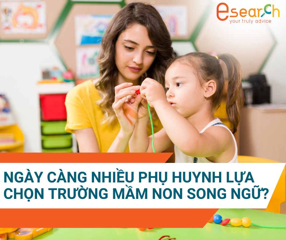 Trường mầm non song ngữ cho bé